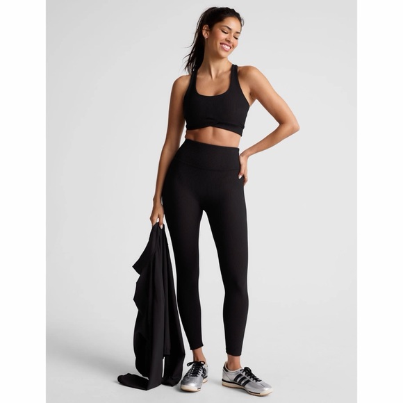 Beyond Yoga Impulse Ribbed High Rise Leggings Womens Medium - Picture 2 of 12